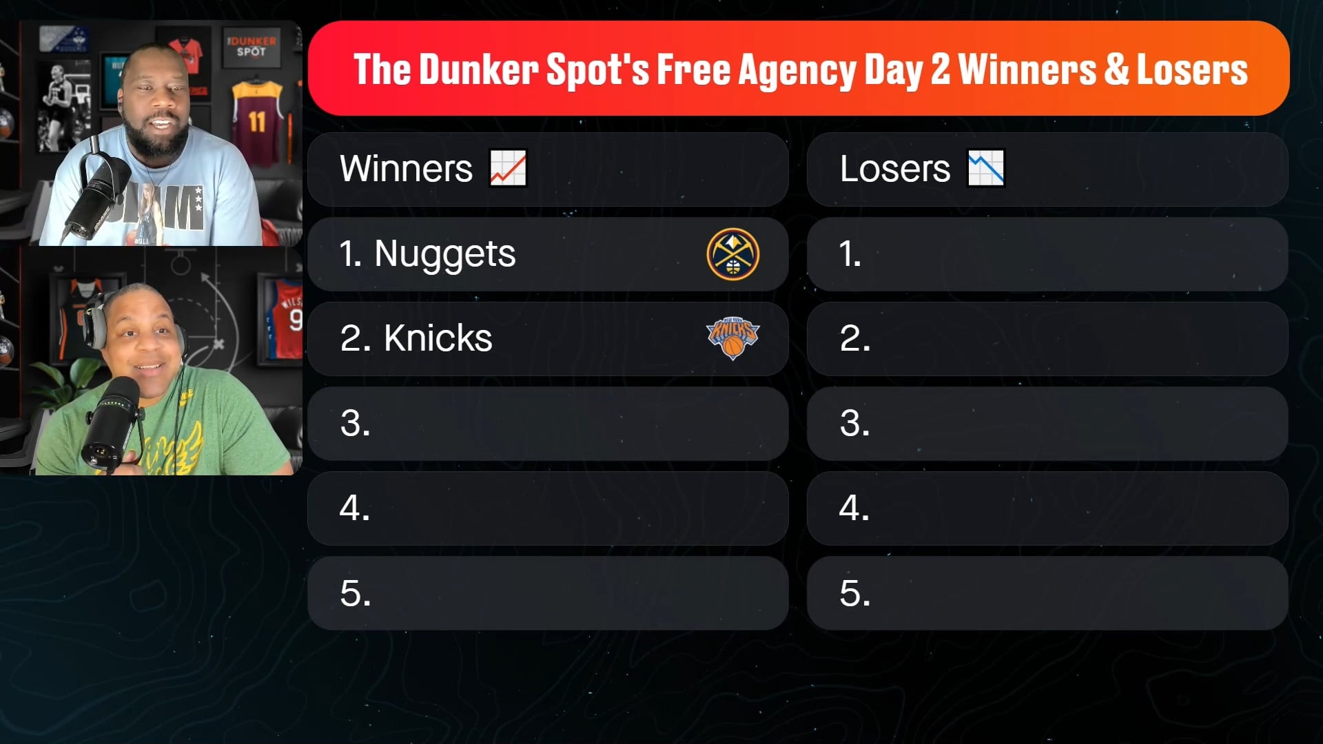 Knicks are free agency winners