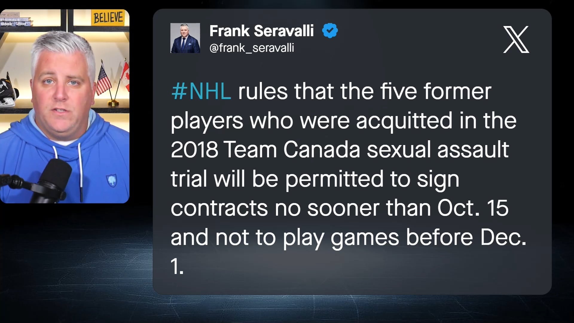 Suitors for Carter Hart