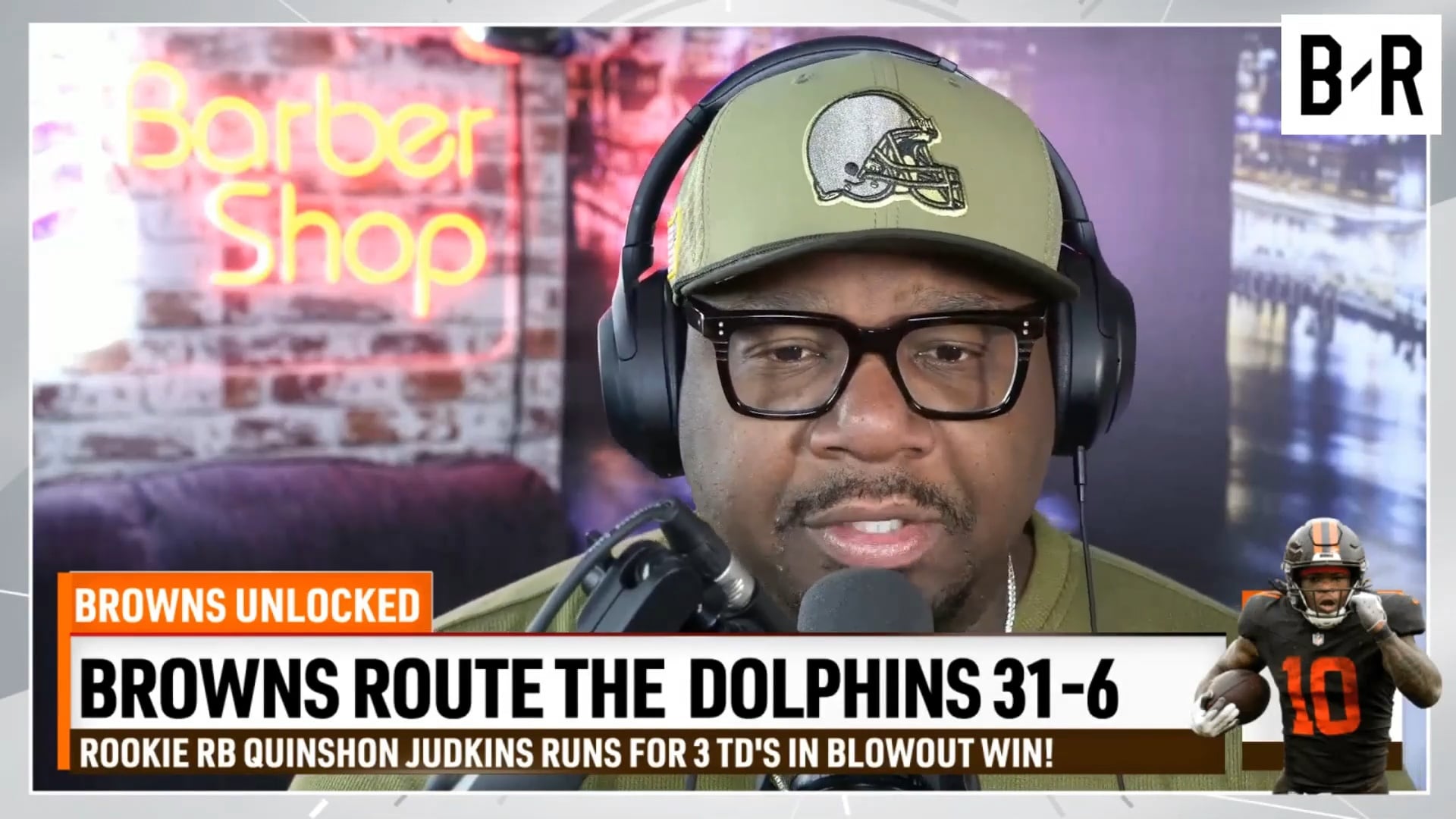 Judkins' 3 TDs Power Browns To 31-6 Victory Over Dolphins!
