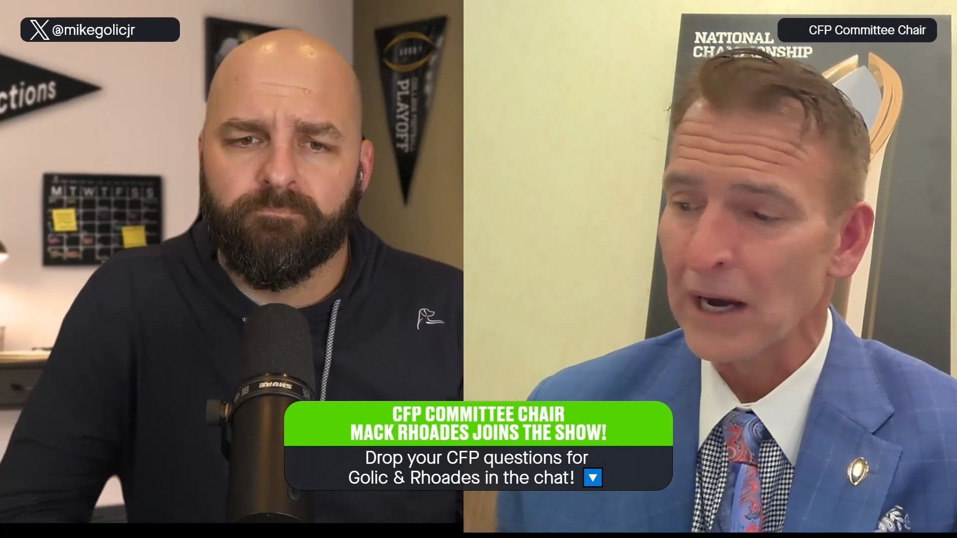 CFP Chair On The Ultimate Decision At #1