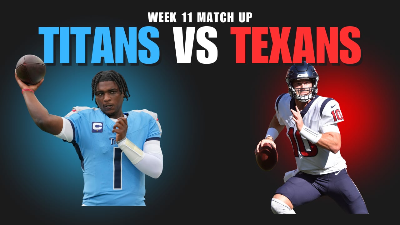 Previewing Texans vs. Titans Week 11 Matchup Previewing Texans vs. Titans Week 11 Matchup