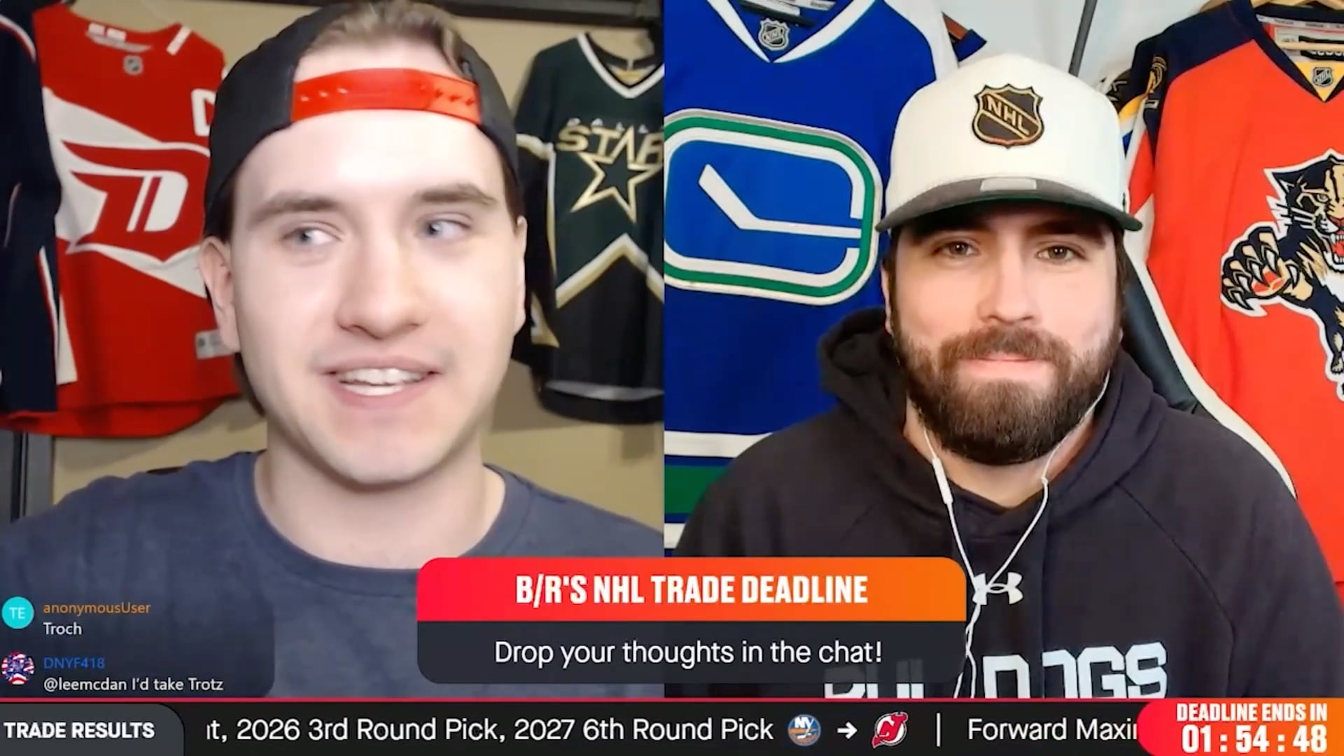 John Carlson Trade Reaction