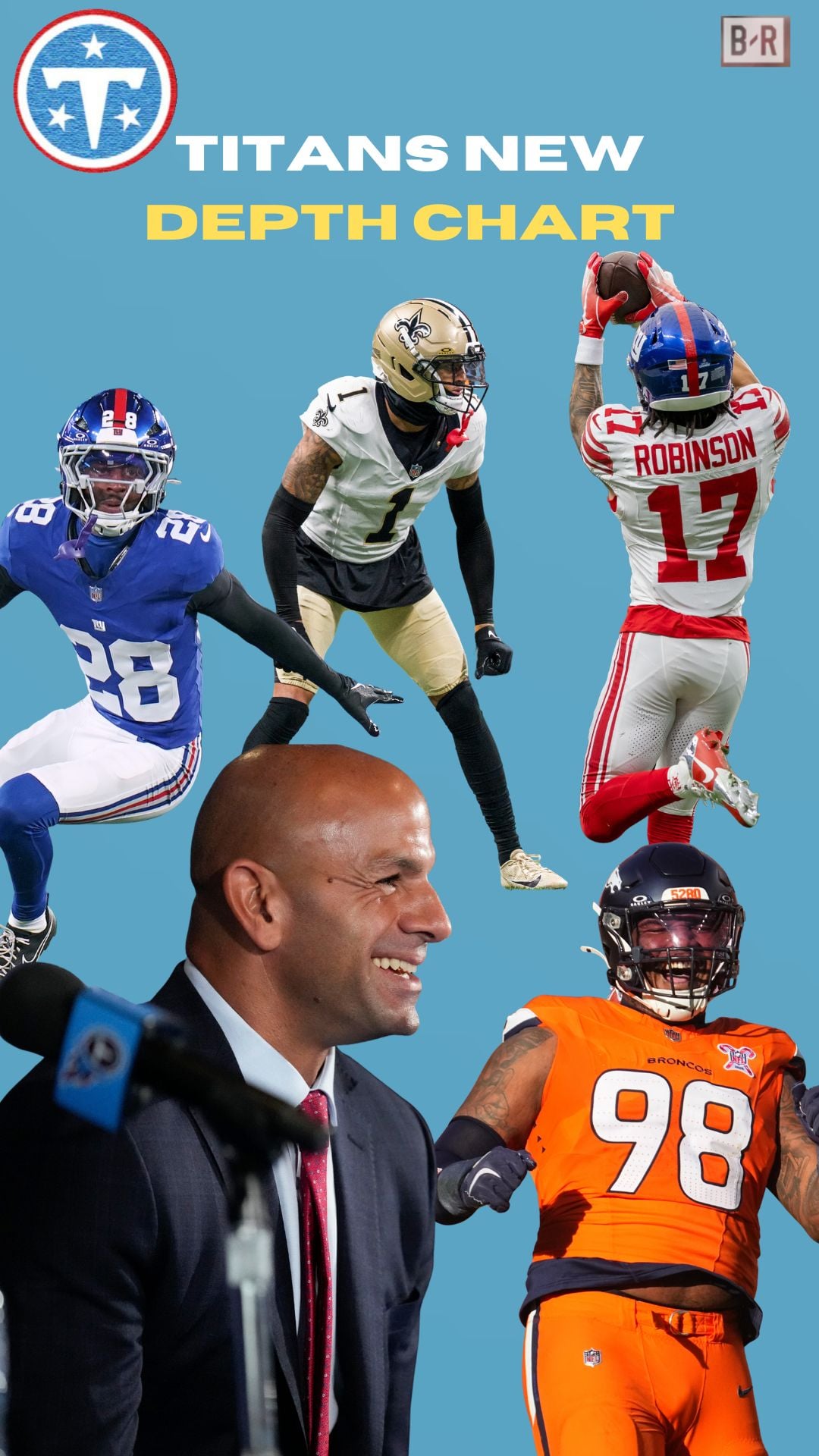 Breaking Down Titans' New Depth Chart