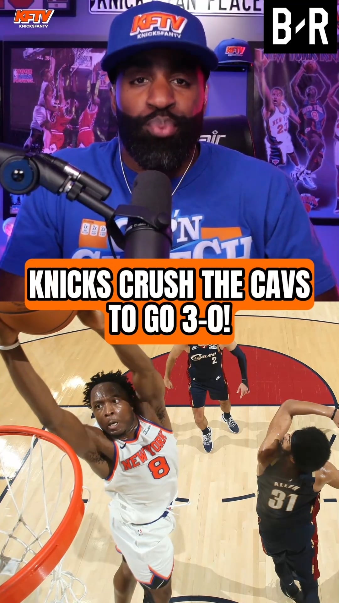 Knicks Crush The Cavs To Go Up 3-0!