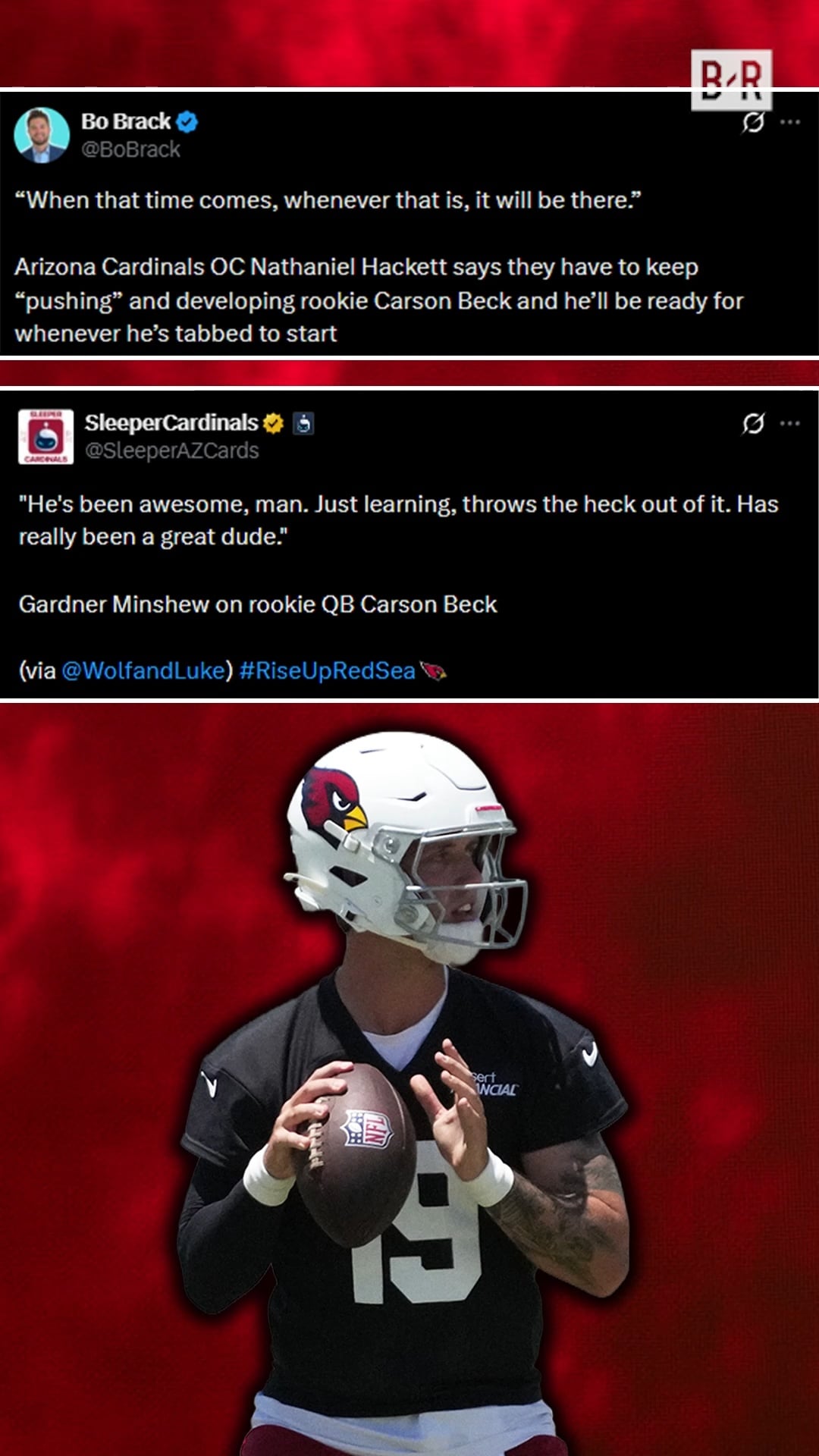 Carson Beck Trending Towards Cardinals QB1 📈
