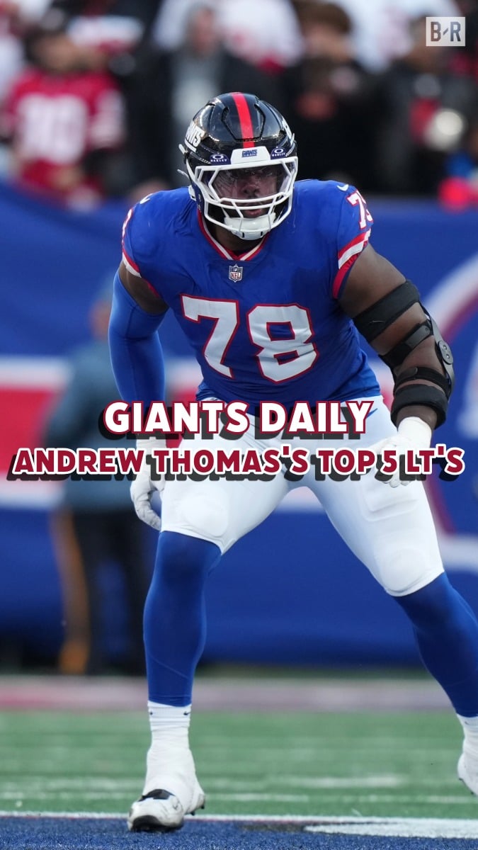 Andrew Thomas' Top 5 Left Tackles 🖐️