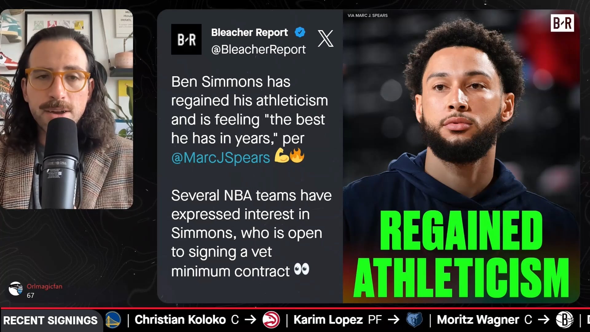 Fischer On Ben Simmons' Comeback Hopes