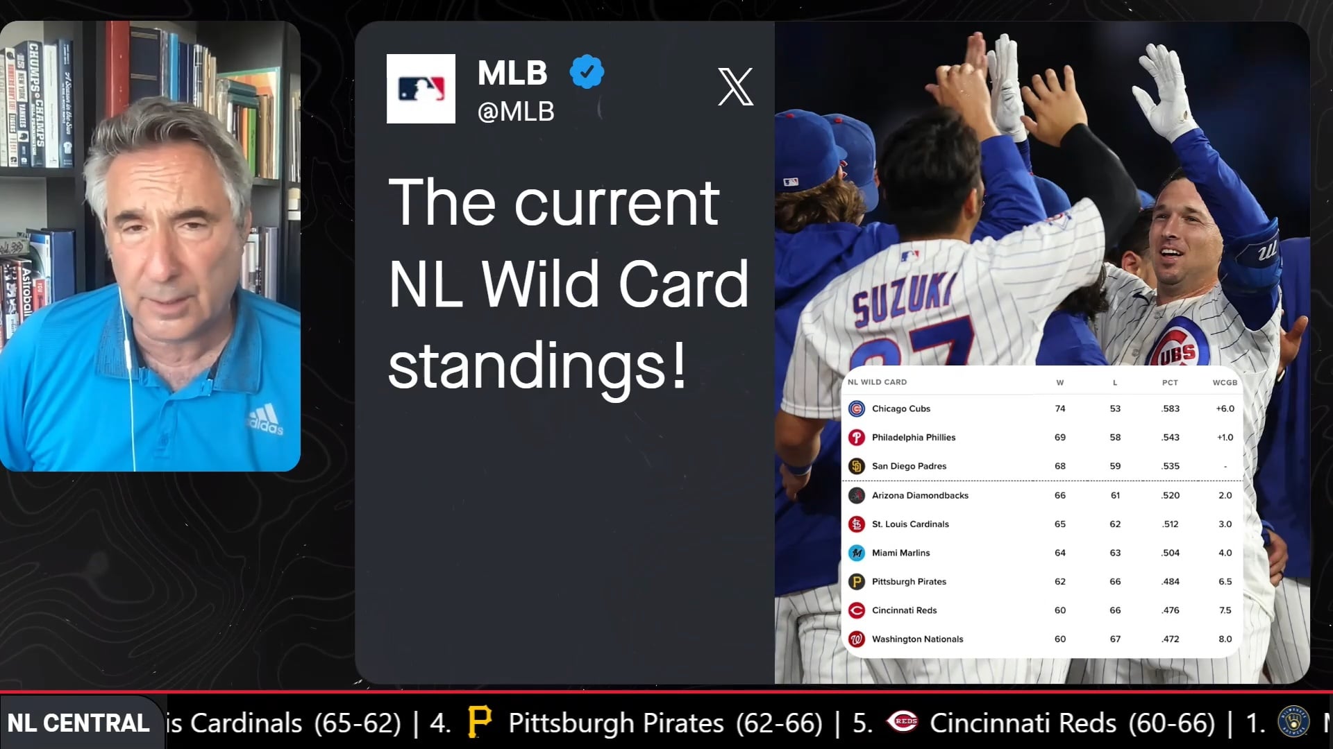 NL Wild Card Race