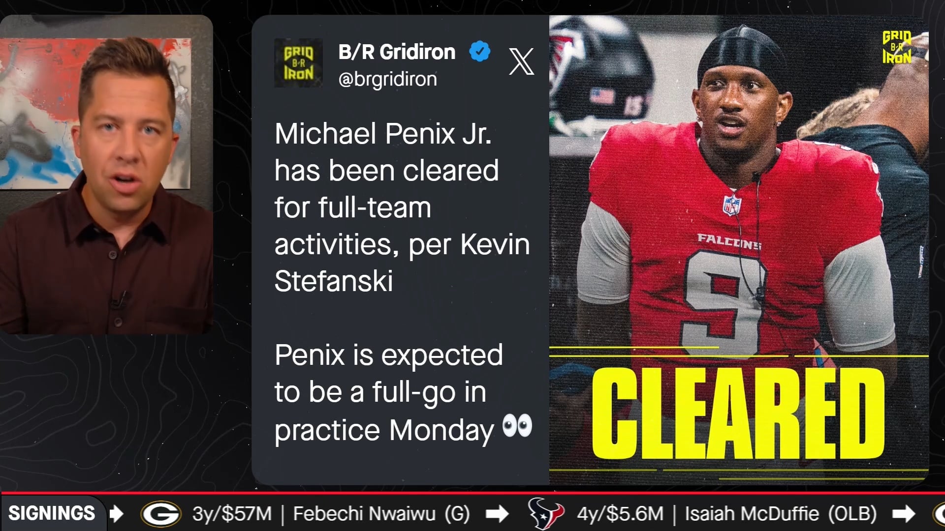 Penix Battling for QB1