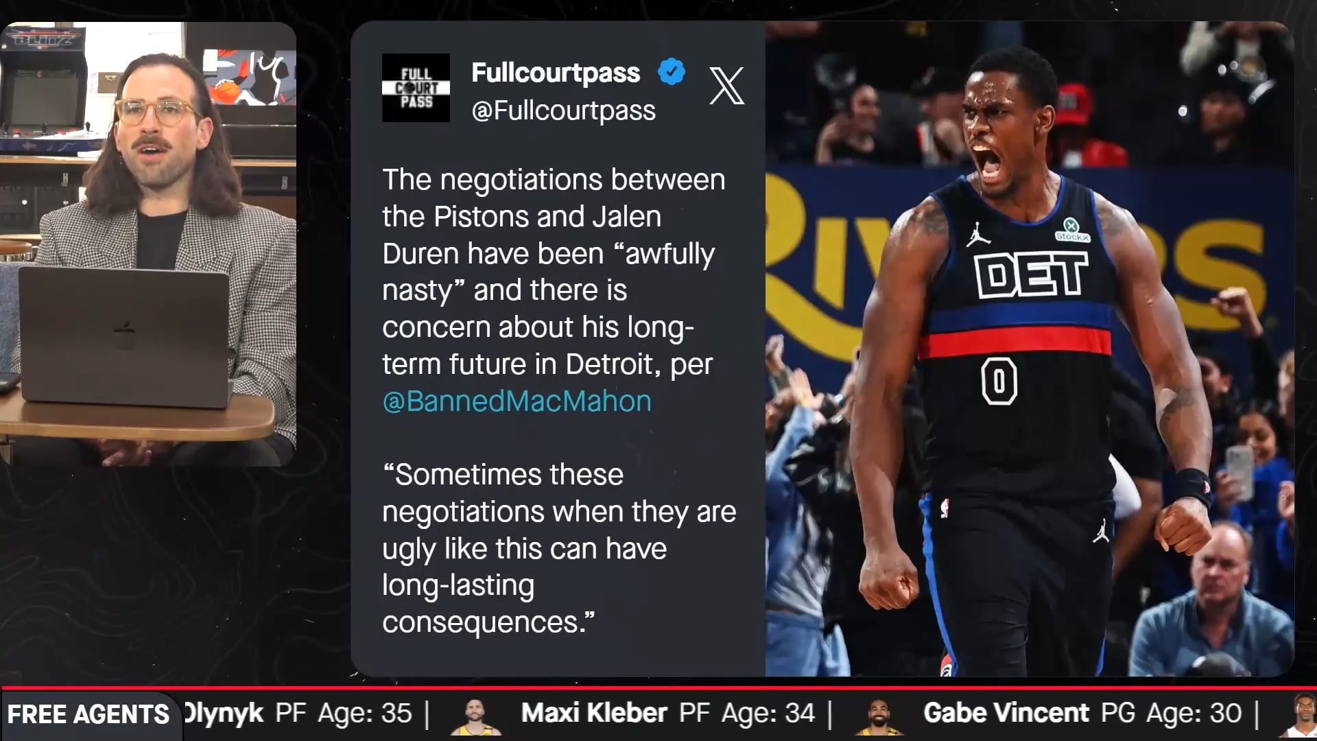 NBA Insider on Jalen Duren
