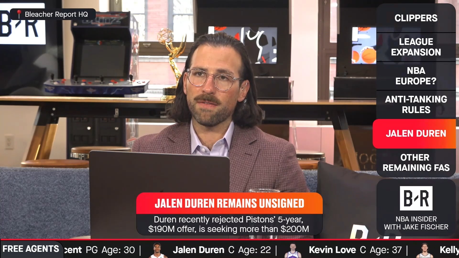 Ficsher On The Latest With Duren
