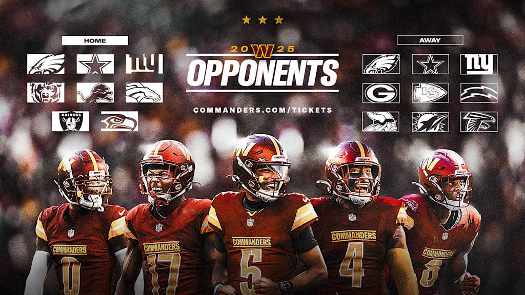 Washington Commanders 2025 Schedule Release Reaction!