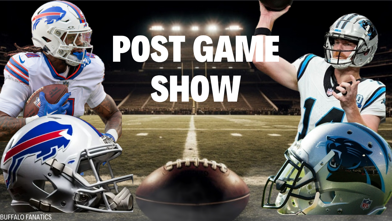 Post Game Reaction Show: Buffalo Bills Vs Carolina Panthers