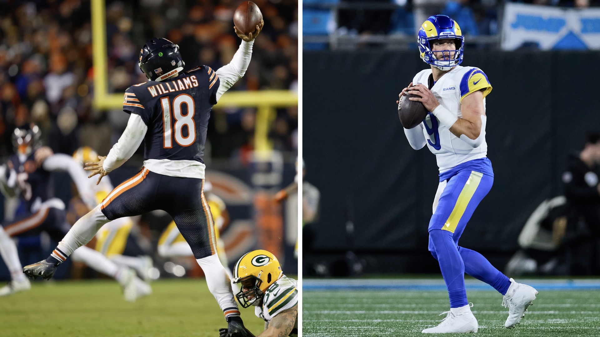 Live Reaction to Rams vs Bears Divisional Playoff matchup with NFL Legend Cam Lynch
