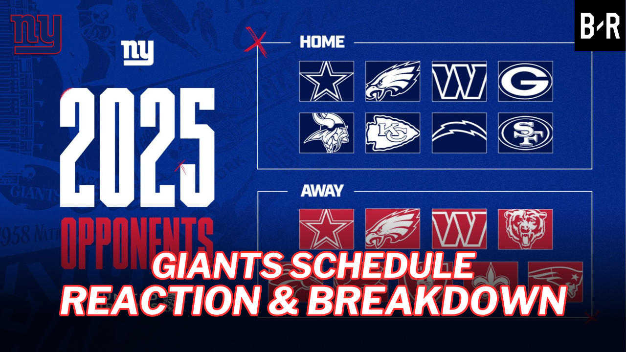 Giants 2025 Schedule | REACTION & BREAKDOWN