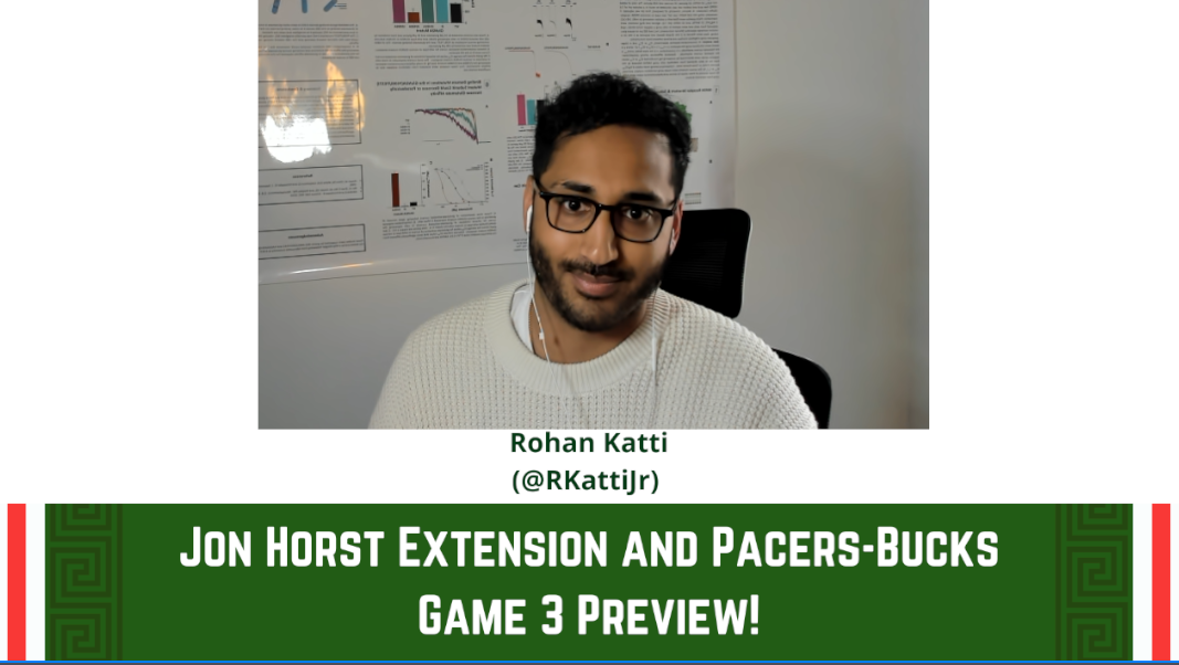 Milwaukee Bucks: Jon Horst Extension and Pacers-Bucks Game 3 Preview