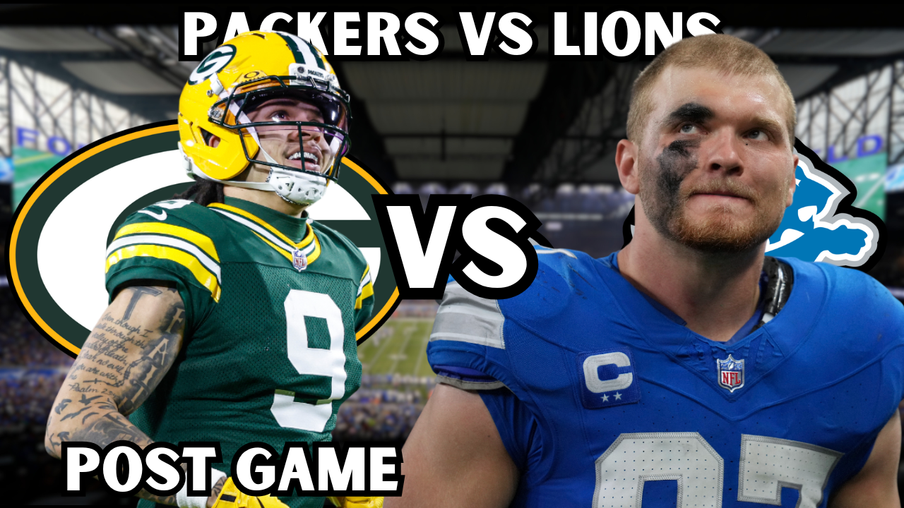 Lions Vs Packers Post Game Reaction