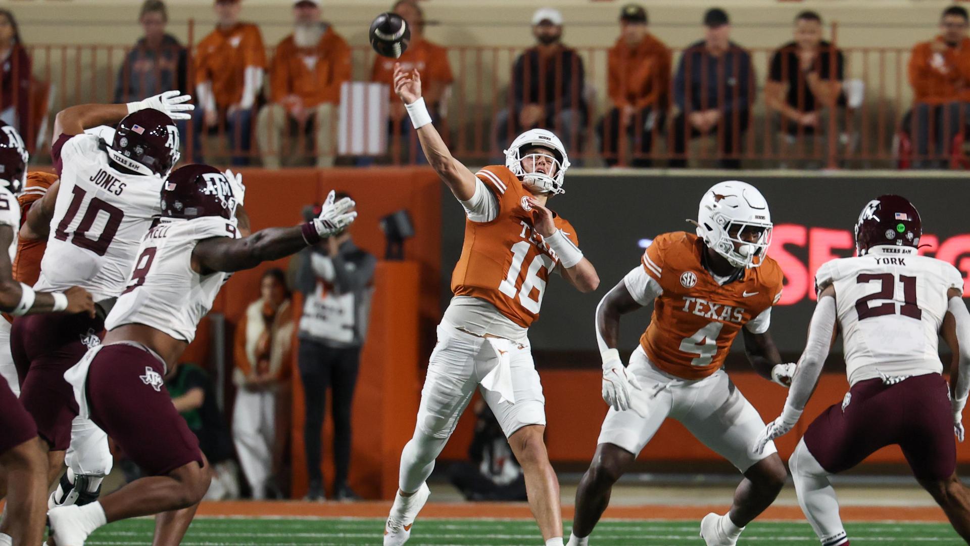 Texas UPSETS UNDEFEATED A&M! Should the Longhorns Make the CFP? 