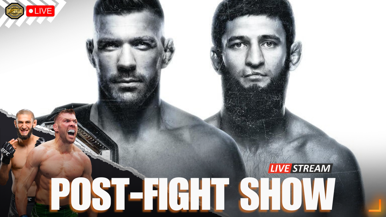 UFC 319 POST-FIGHT REACTION