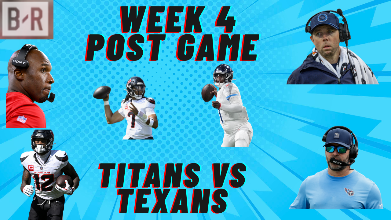 Titans vs Texans post game preview 