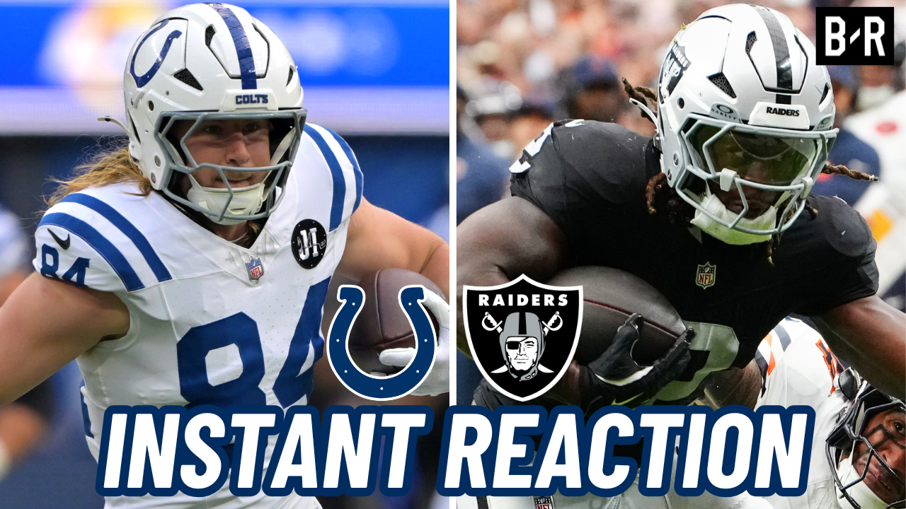 Colts vs Raiders Instant Reaction