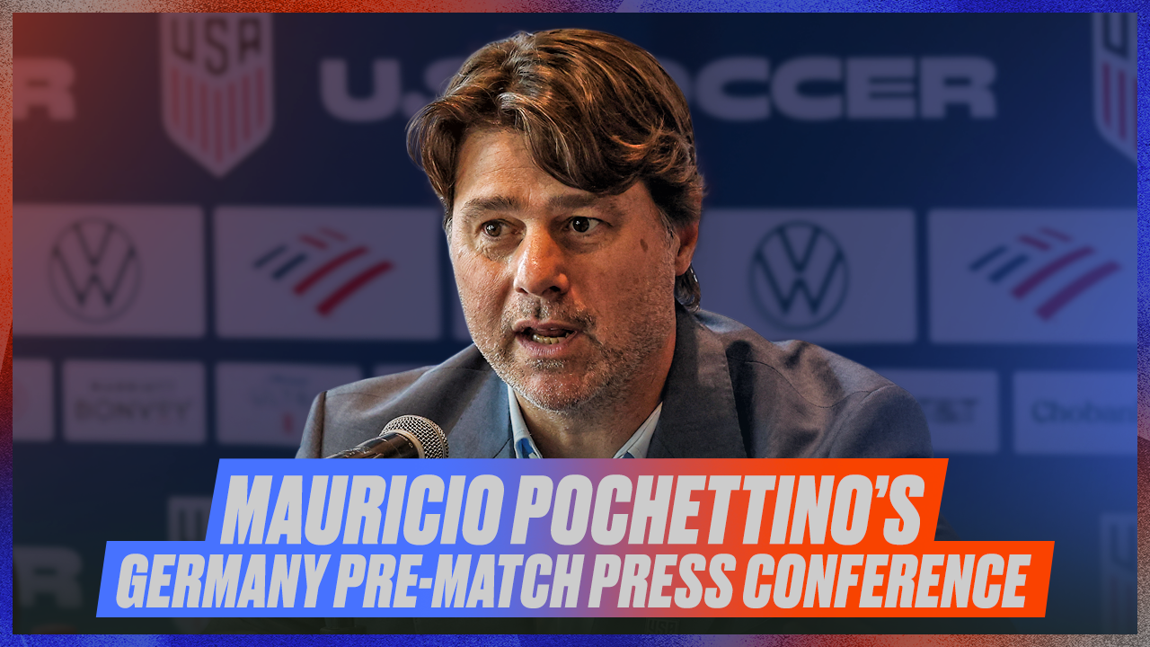 Mauricio Pochettino Previews USMNT's Match vs. Germany