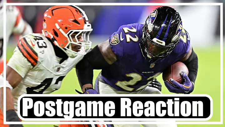 Ravens vs Browns Postgame Reaction