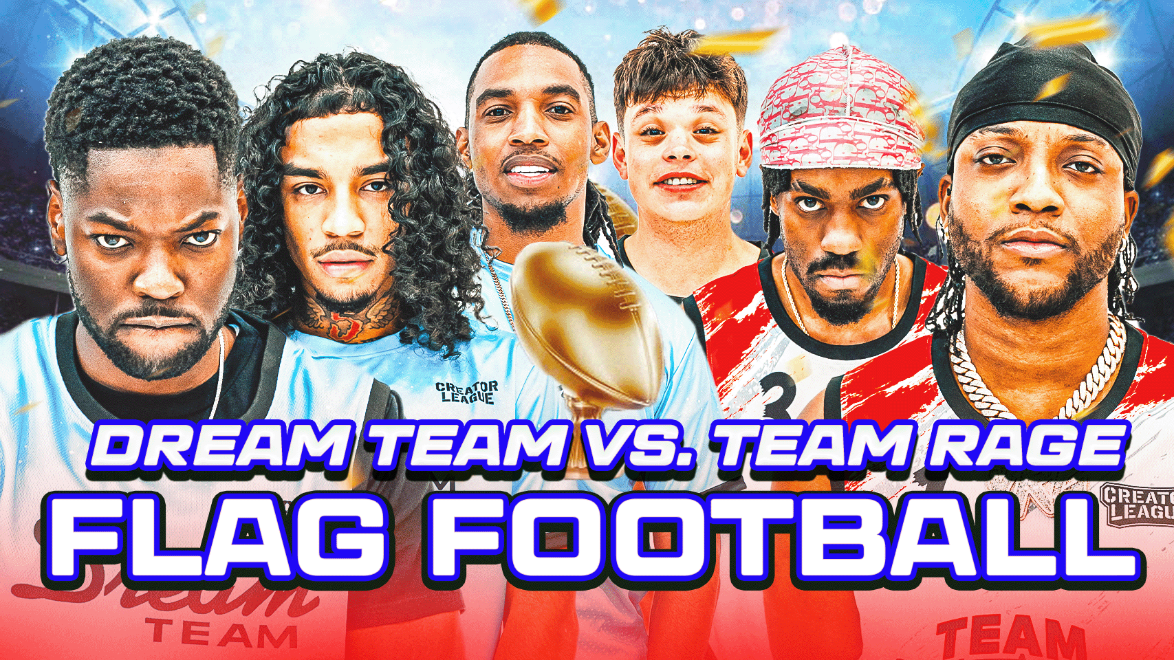 $500.000 FINALS GAME 1 - FLAG FOOTBALL!!