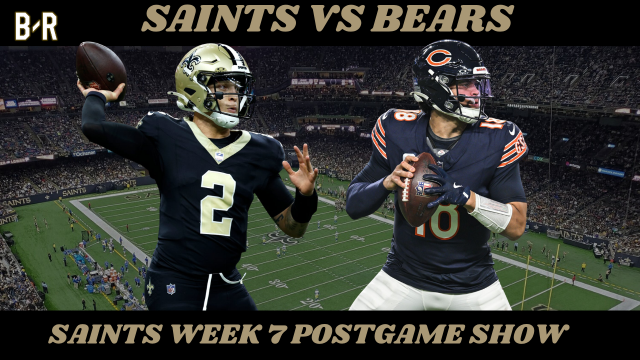 Saints vs Bears Week 7 Postgame Show