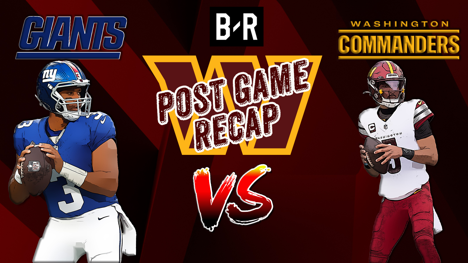 Washington Commanders Post Game Recap Week 1 vs. Giants