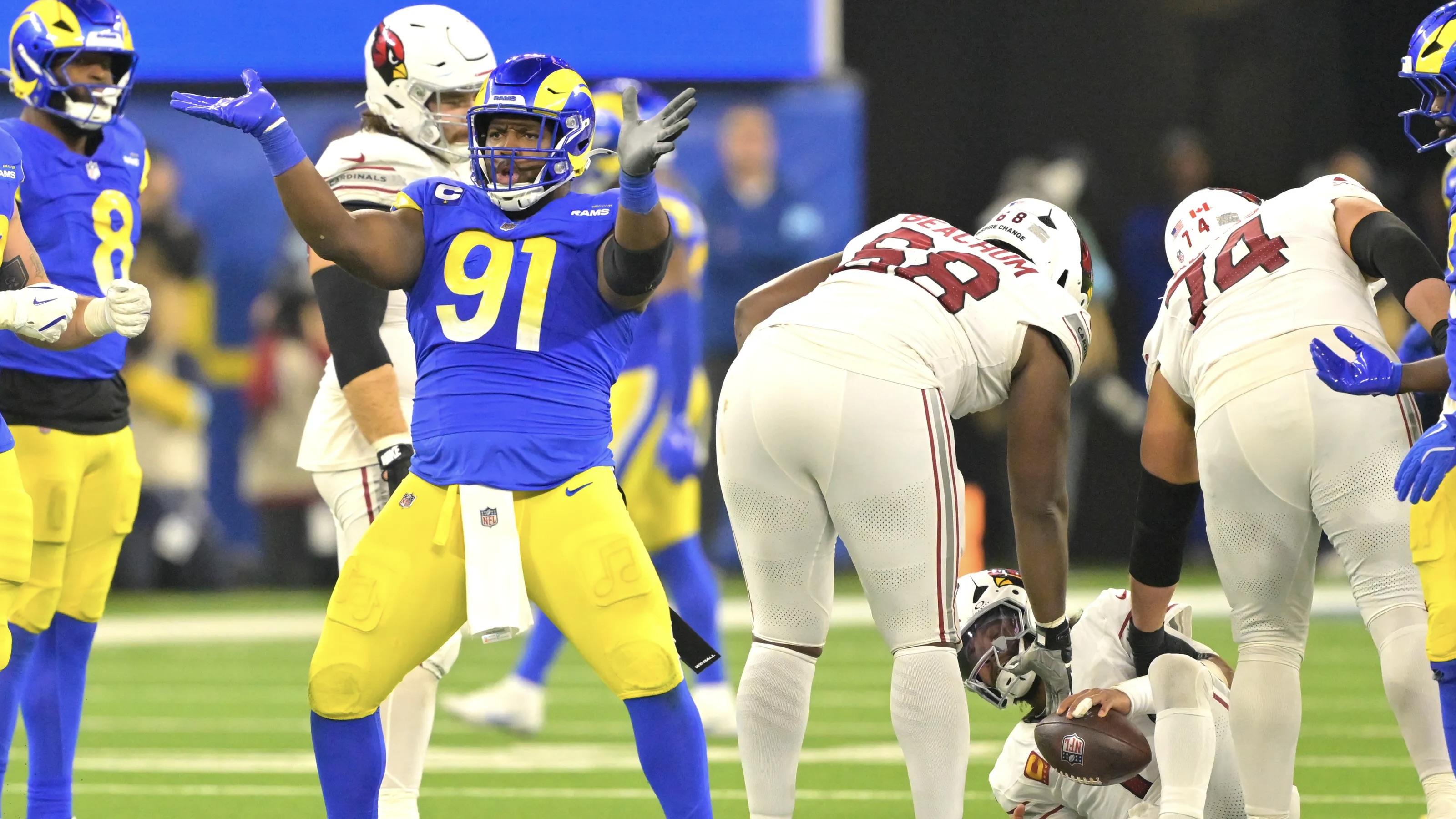 Live Reaction to Cardinals vs Rams game with NFL legend Cam Lynch