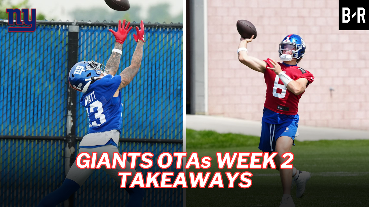 Giants OTAs Week 2 Takeaways | Standout Performers | Jaxson Dart 2nd Team