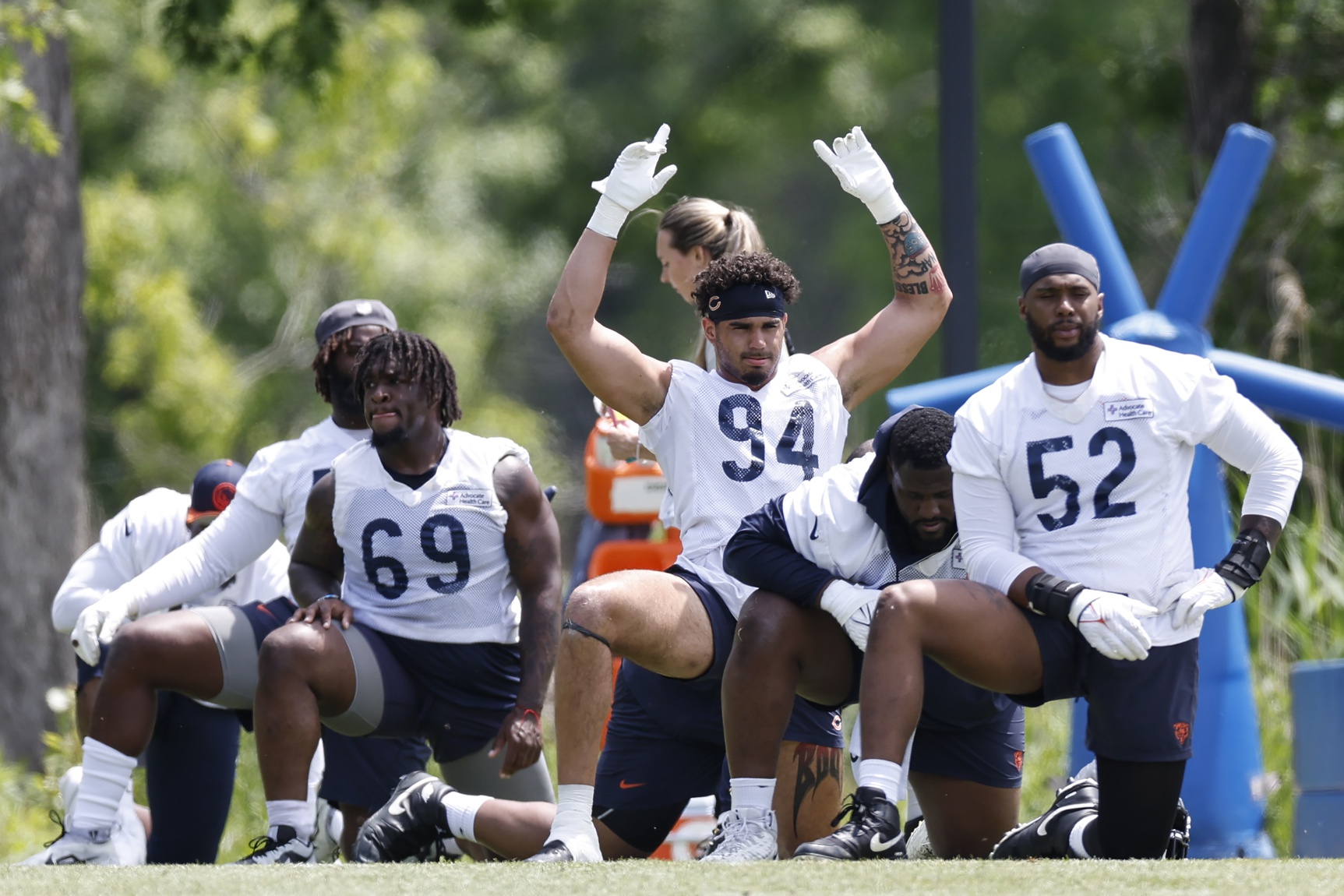 Chicago Bears: Lack of depth at edge rusher, OL presents major risk